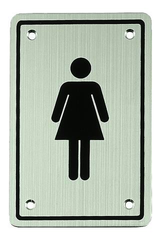 Označenie WC dámy piktogram